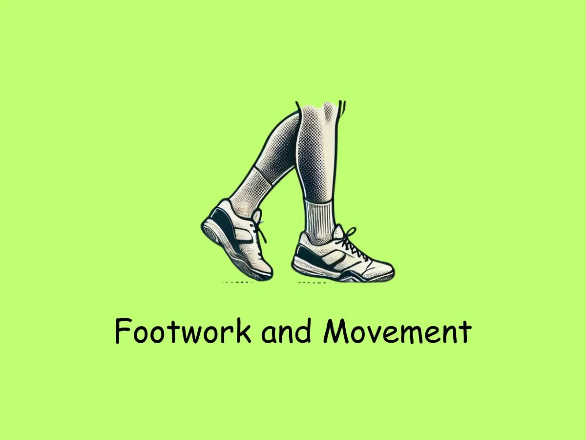 Two feet in walking motion 