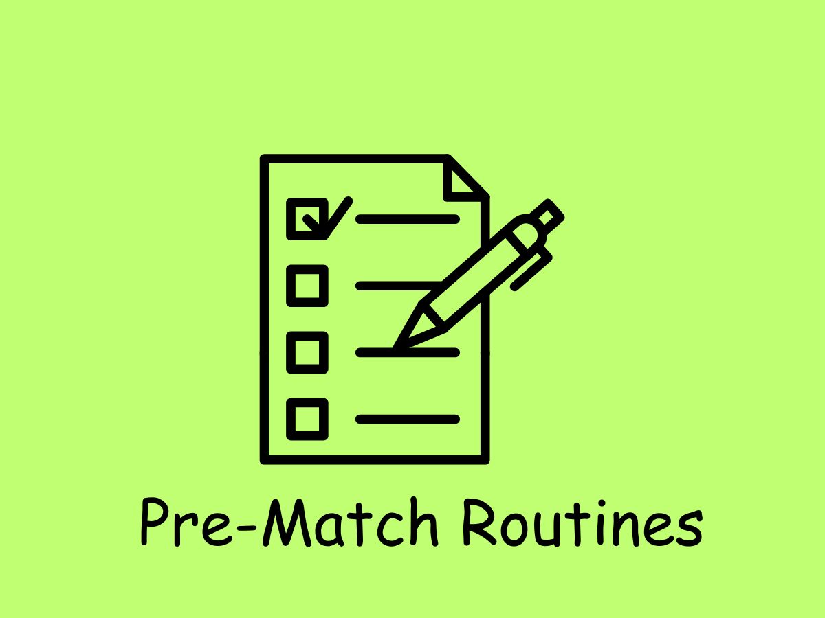  Pre-Match Routines which can help create tennis success